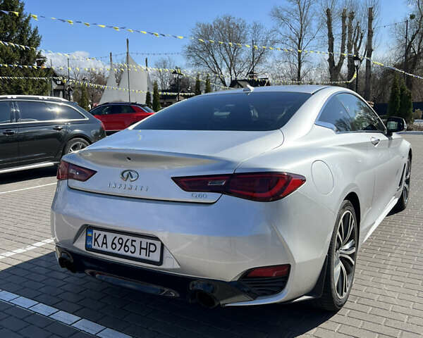 Серый Инфинити Q60, объемом двигателя 2 л и пробегом 102 тыс. км за 19000 $, фото 7 на Automoto.ua