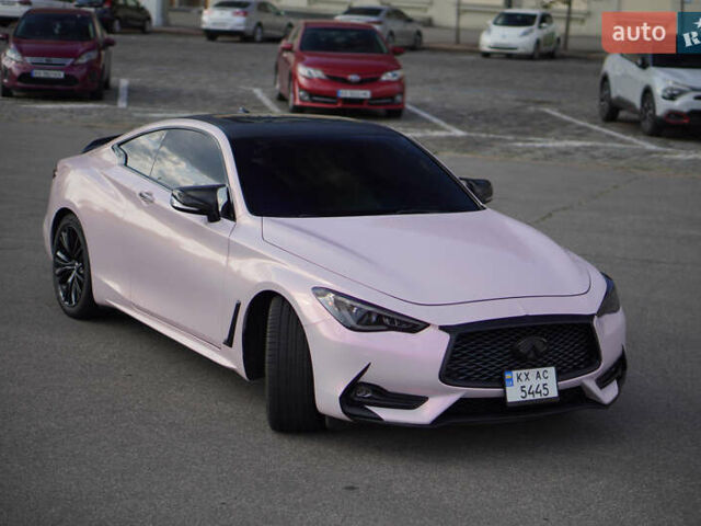 Серый Инфинити Q60, объемом двигателя 3 л и пробегом 130 тыс. км за 25499 $, фото 3 на Automoto.ua