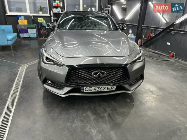 Серый Инфинити Q60, объемом двигателя 3 л и пробегом 107 тыс. км за 22200 $, фото 2 на Automoto.ua