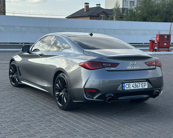 Серый Инфинити Q60, объемом двигателя 3 л и пробегом 107 тыс. км за 22200 $, фото 14 на Automoto.ua