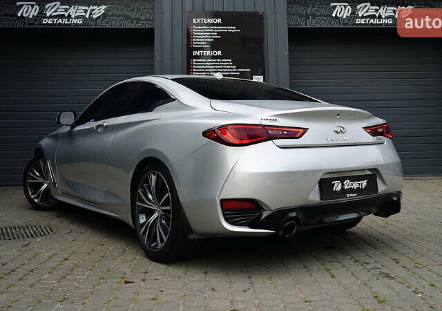 Серый Инфинити Q60, объемом двигателя 3 л и пробегом 162 тыс. км за 19500 $, фото 13 на Automoto.ua