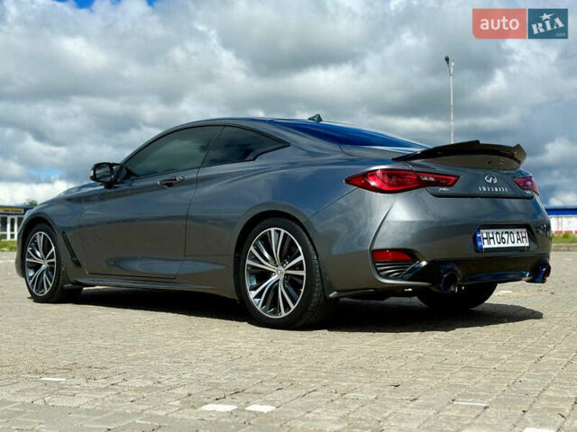 Сірий Інфініті Q60, об'ємом двигуна 1.99 л та пробігом 120 тис. км за 18950 $, фото 5 на Automoto.ua