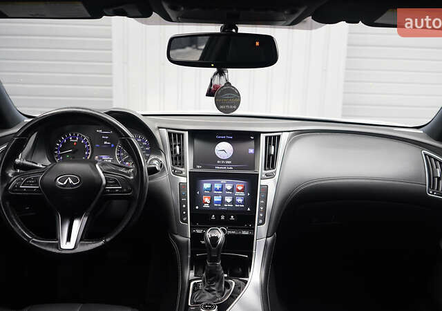 Серый Инфинити Q60, объемом двигателя 3 л и пробегом 162 тыс. км за 19500 $, фото 30 на Automoto.ua