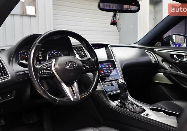 Серый Инфинити Q60, объемом двигателя 3 л и пробегом 162 тыс. км за 19500 $, фото 26 на Automoto.ua