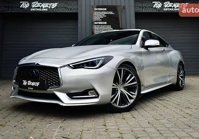 Серый Инфинити Q60, объемом двигателя 3 л и пробегом 162 тыс. км за 19500 $, фото 9 на Automoto.ua