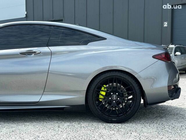 Серый Инфинити Q60, объемом двигателя 3 л и пробегом 88 тыс. км за 26990 $, фото 6 на Automoto.ua