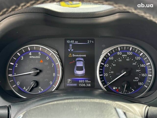 Серый Инфинити Q60, объемом двигателя 3 л и пробегом 88 тыс. км за 26990 $, фото 30 на Automoto.ua