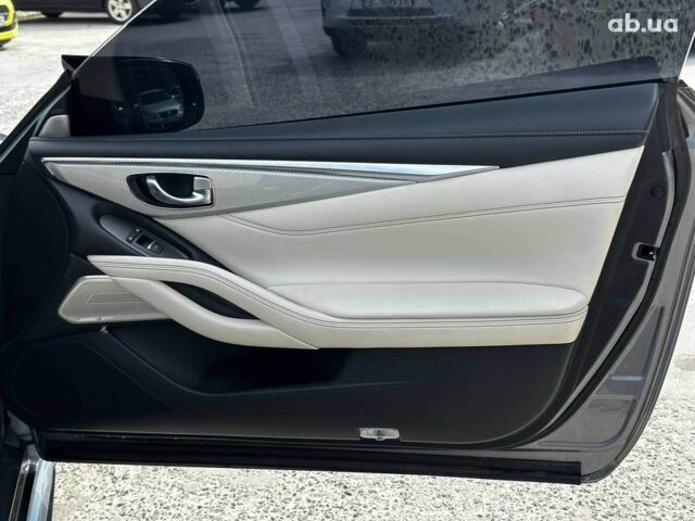 Серый Инфинити Q60, объемом двигателя 3 л и пробегом 88 тыс. км за 26990 $, фото 35 на Automoto.ua