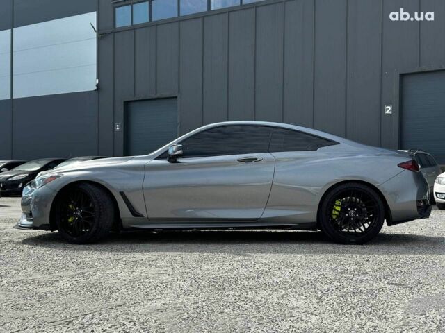 Серый Инфинити Q60, объемом двигателя 3 л и пробегом 88 тыс. км за 26990 $, фото 5 на Automoto.ua