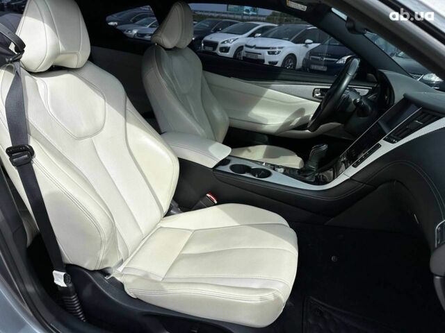 Серый Инфинити Q60, объемом двигателя 3 л и пробегом 88 тыс. км за 26990 $, фото 37 на Automoto.ua