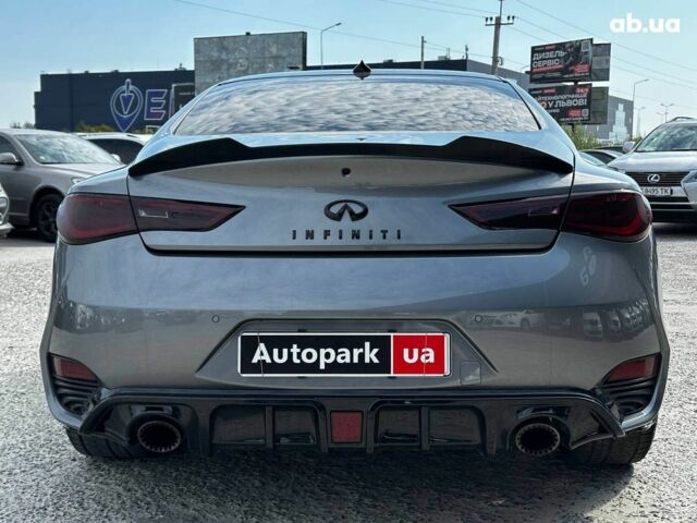Серый Инфинити Q60, объемом двигателя 3 л и пробегом 88 тыс. км за 26990 $, фото 8 на Automoto.ua