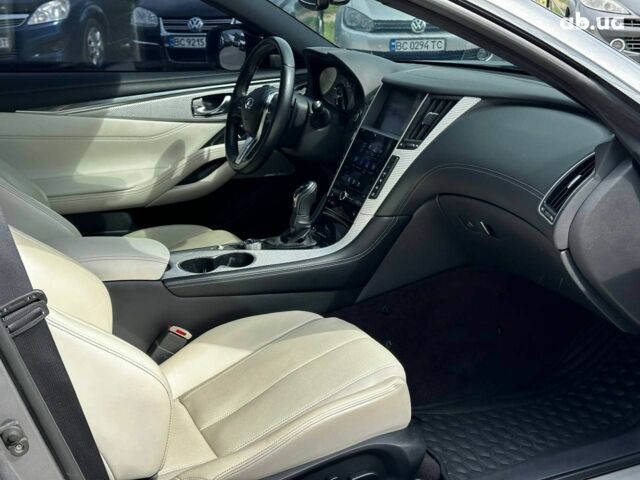 Серый Инфинити Q60, объемом двигателя 3 л и пробегом 88 тыс. км за 26990 $, фото 36 на Automoto.ua