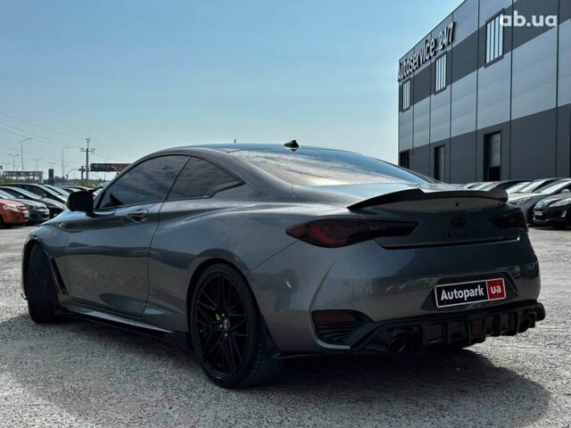 Серый Инфинити Q60, объемом двигателя 3 л и пробегом 88 тыс. км за 26990 $, фото 7 на Automoto.ua