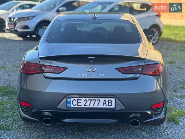 Сірий Інфініті Q60, об'ємом двигуна 3 л та пробігом 68 тис. км за 25000 $, фото 4 на Automoto.ua