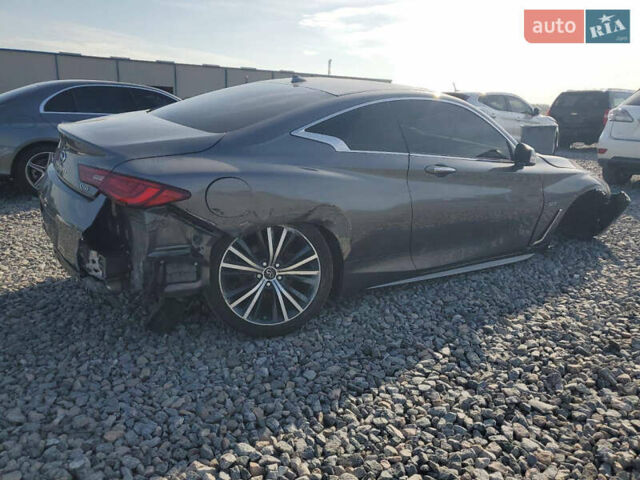 Серый Инфинити Q60, объемом двигателя 3 л и пробегом 85 тыс. км за 8150 $, фото 2 на Automoto.ua