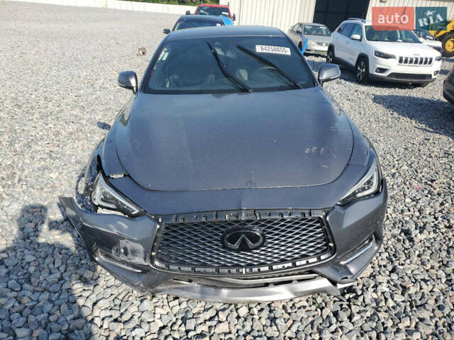 Серый Инфинити Q60, объемом двигателя 3 л и пробегом 85 тыс. км за 8150 $, фото 4 на Automoto.ua