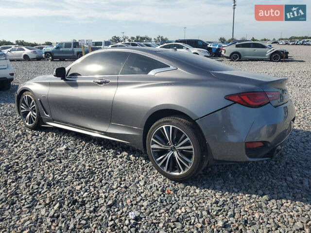 Серый Инфинити Q60, объемом двигателя 3 л и пробегом 85 тыс. км за 8150 $, фото 1 на Automoto.ua