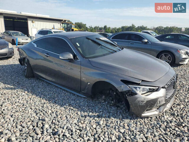 Серый Инфинити Q60, объемом двигателя 3 л и пробегом 85 тыс. км за 8150 $, фото 3 на Automoto.ua