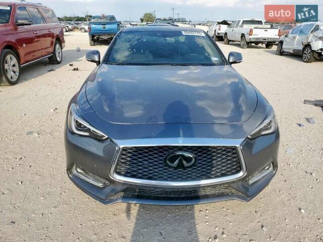 Серый Инфинити Q60, объемом двигателя 3 л и пробегом 57 тыс. км за 6700 $, фото 4 на Automoto.ua