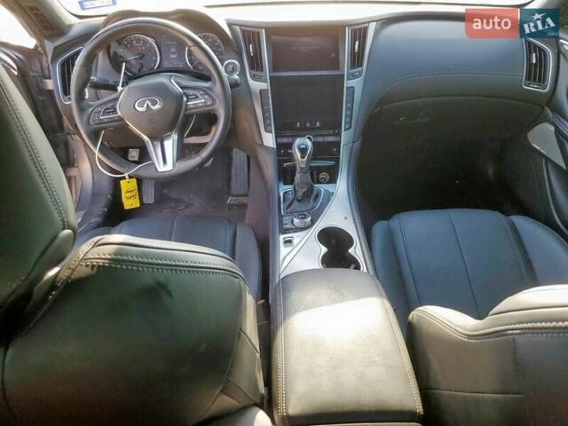 Серый Инфинити Q60, объемом двигателя 3 л и пробегом 57 тыс. км за 6700 $, фото 7 на Automoto.ua