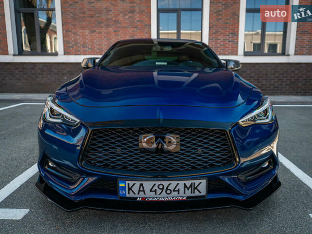 Синий Инфинити Q60, объемом двигателя 3 л и пробегом 98 тыс. км за 22800 $, фото 7 на Automoto.ua