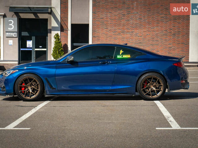 Синий Инфинити Q60, объемом двигателя 3 л и пробегом 98 тыс. км за 22800 $, фото 5 на Automoto.ua