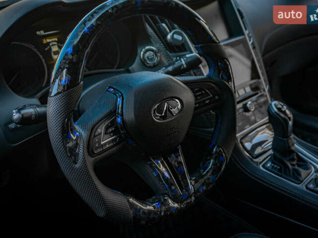 Синий Инфинити Q60, объемом двигателя 3 л и пробегом 98 тыс. км за 22800 $, фото 6 на Automoto.ua