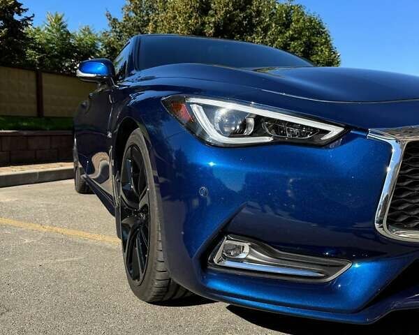 Синій Інфініті Q60, об'ємом двигуна 3 л та пробігом 49 тис. км за 27900 $, фото 1 на Automoto.ua