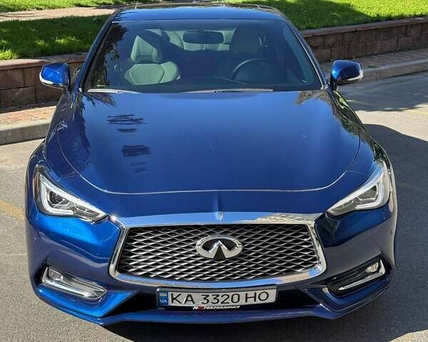 Синій Інфініті Q60, об'ємом двигуна 3 л та пробігом 49 тис. км за 27900 $, фото 15 на Automoto.ua