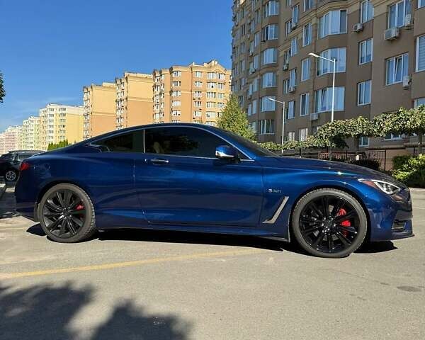 Синій Інфініті Q60, об'ємом двигуна 3 л та пробігом 49 тис. км за 27900 $, фото 12 на Automoto.ua