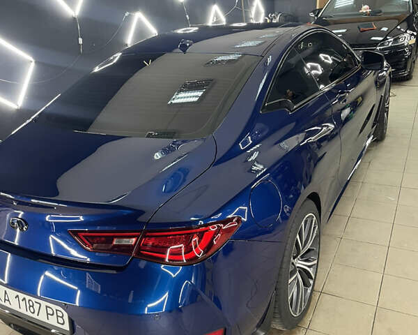 Синий Инфинити Q60, объемом двигателя 3 л и пробегом 49 тыс. км за 24000 $, фото 14 на Automoto.ua