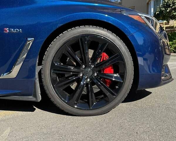 Синій Інфініті Q60, об'ємом двигуна 3 л та пробігом 49 тис. км за 27900 $, фото 10 на Automoto.ua