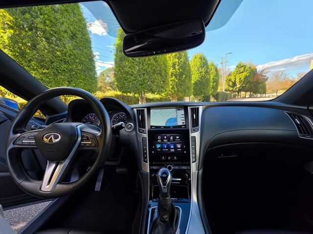 Синій Інфініті Q60, об'ємом двигуна 3 л та пробігом 31 тис. км за 5900 $, фото 10 на Automoto.ua