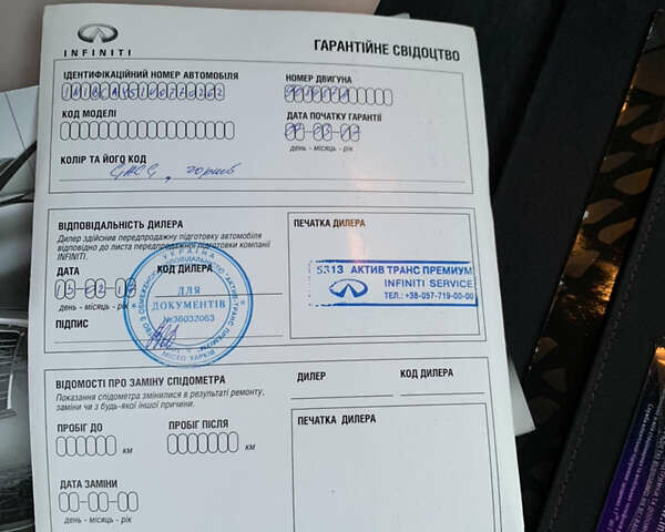 Черный Инфинити Q70, объемом двигателя 2.5 л и пробегом 132 тыс. км за 22000 $, фото 42 на Automoto.ua