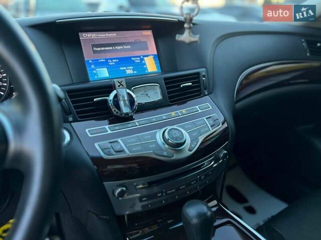 Черный Инфинити Q70, объемом двигателя 2.5 л и пробегом 102 тыс. км за 19000 $, фото 15 на Automoto.ua