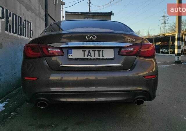 Коричневый Инфинити Q70, объемом двигателя 2.5 л и пробегом 115 тыс. км за 19500 $, фото 2 на Automoto.ua