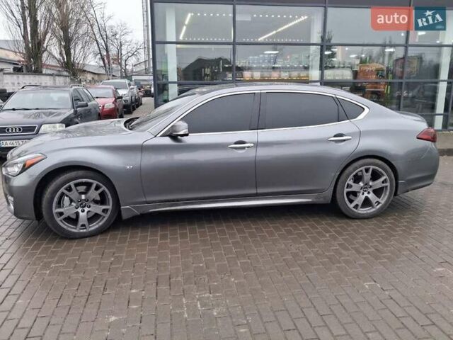 Серый Инфинити Q70, объемом двигателя 3.7 л и пробегом 112 тыс. км за 16500 $, фото 2 на Automoto.ua