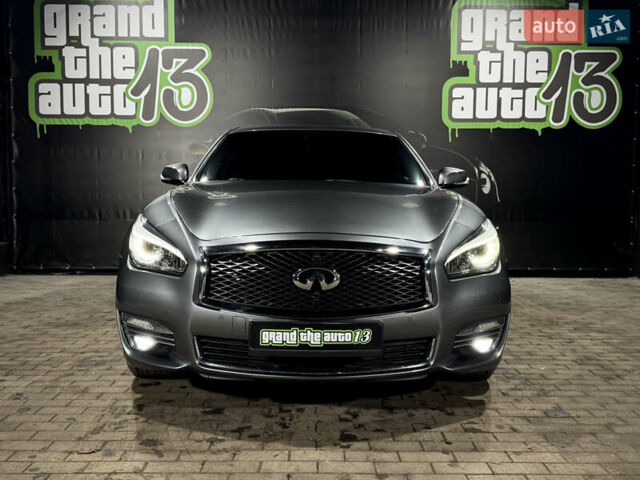 Серый Инфинити Q70, объемом двигателя 2.99 л и пробегом 192 тыс. км за 21499 $, фото 13 на Automoto.ua