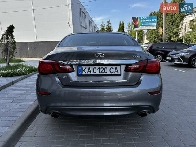 Серый Инфинити Q70, объемом двигателя 3.7 л и пробегом 110 тыс. км за 21500 $, фото 5 на Automoto.ua