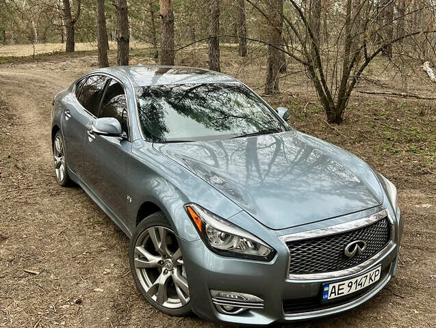 Синій Інфініті Q70, об'ємом двигуна 3.7 л та пробігом 130 тис. км за 16900 $, фото 2 на Automoto.ua