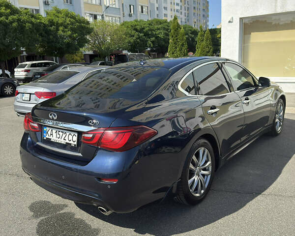 Синий Инфинити Q70, объемом двигателя 3.7 л и пробегом 125 тыс. км за 17000 $, фото 4 на Automoto.ua