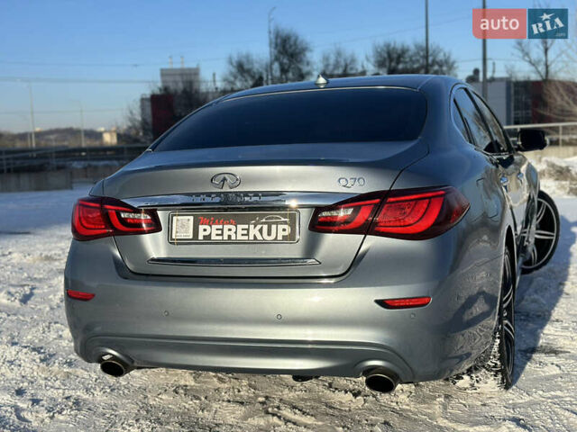 Синій Інфініті Q70, об'ємом двигуна 3.7 л та пробігом 163 тис. км за 16999 $, фото 6 на Automoto.ua