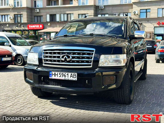 Черный Инфинити КХ, объемом двигателя 5.6 л и пробегом 280 тыс. км за 7200 $, фото 2 на Automoto.ua
