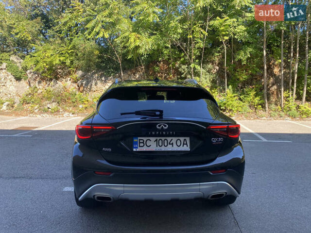 Чорний Інфініті QX30, об'ємом двигуна 1.99 л та пробігом 69 тис. км за 16500 $, фото 4 на Automoto.ua