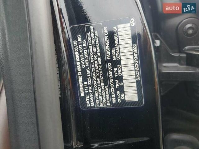 Чорний Інфініті QX30, об'ємом двигуна 1.99 л та пробігом 90 тис. км за 2800 $, фото 12 на Automoto.ua