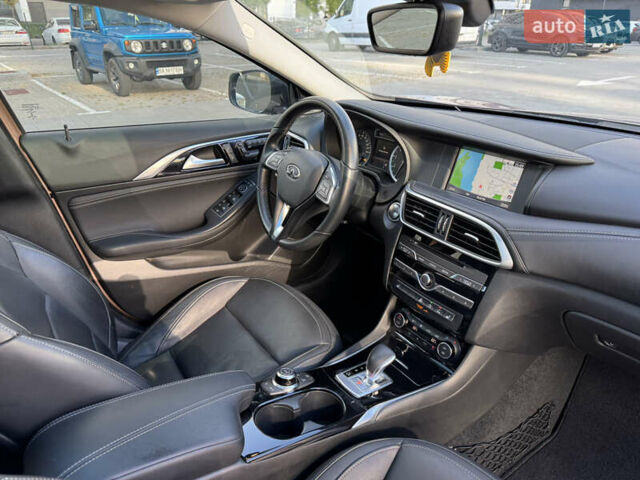 Коричневый Инфинити QX30, объемом двигателя 2 л и пробегом 53 тыс. км за 18000 $, фото 65 на Automoto.ua