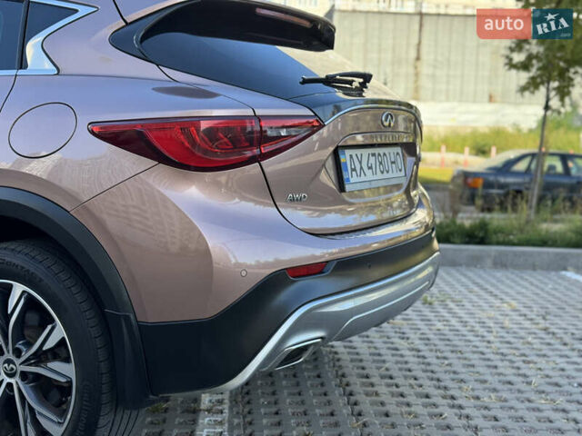 Коричневый Инфинити QX30, объемом двигателя 2 л и пробегом 53 тыс. км за 18000 $, фото 25 на Automoto.ua