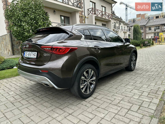 Инфинити QX30 2018 в Черновцах на Automoto.ua Коричневый Инфинити QX30, объемом двигателя 2 л и пробегом 67 тыс. км за 19900 $, фото 6 на Automoto.ua