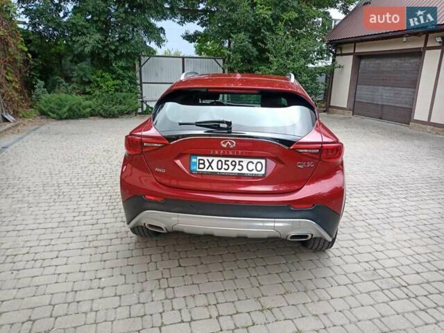 Красный Инфинити QX30, объемом двигателя 1.99 л и пробегом 90 тыс. км за 17000 $, фото 5 на Automoto.ua