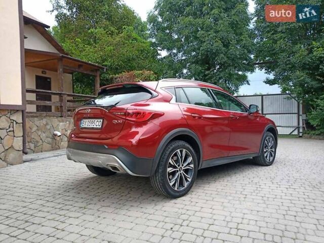 Красный Инфинити QX30, объемом двигателя 1.99 л и пробегом 90 тыс. км за 17000 $, фото 9 на Automoto.ua
